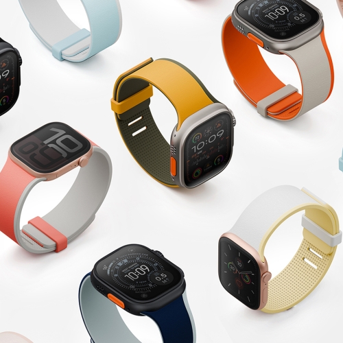 Uniq для Apple Watch 42/41/40 mm ремешок Revix IV reversible Magnetic White/Butter Yellow