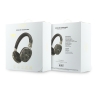 Guess наушники беспроводные накладные Bluetooth HP ENC Flat PU 4G with Script Metal Logo Brown