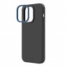 Силиконовый чехол Uniq LINO для iPhone 14 Pro, серый (Magsafe)