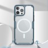 Чехол Nillkin Nature Pro Magnetic для iPhone 14 Pro Max, синяя рамка (magsafe)