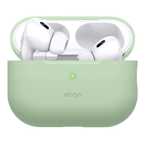 Чехол Elago Silicone case для AirPods Pro 2, Pastel Green