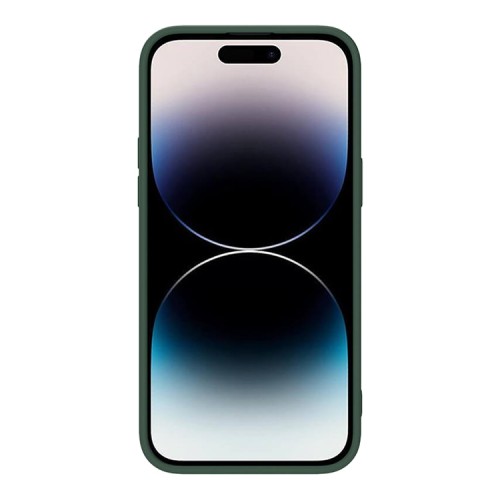 Чехол Nillkin CamShield Silky Magnetic Silicone для iPhone 14 Pro Max, Mist Green (magsafe)
