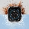 Чехол со стеклом Uniq Nautic 9H glass Water-resistant IP68 для Apple Watch 45 мм, прозрачный