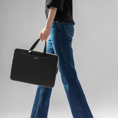 Tomtoc для ноутбуков 13" MacBook Pro|Air M2 | M1 сумка TheHer Laptop Handbag A21 Gray/Black