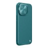Nillkin для iPhone 15 Pro Max чехол CamShield ProP PU Leather Magnetic Green (magsafe)