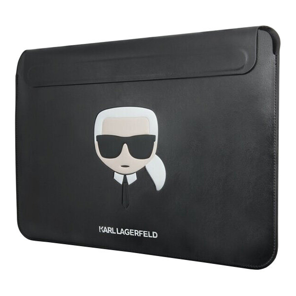 Чехол-папка Lagerfeld Ikonik Karl Sleeve для ноутбука 13 дюймов, черный