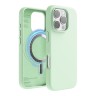 Elago для iPhone 16 Pro чехол Soft silicone (Liquid) Soft Mint (MagSafe)