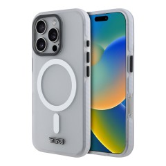 TUMI для iPhone 16 Pro чехол ShockProof Frosted Hard Clear (MagSafe)