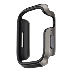 Uniq для Apple Watch 46 mm чехол Valencia aluminium Titanium Silver