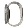 Uniq для Apple Watch 46 mm чехол Valencia aluminium Titanium Silver