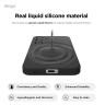 Elago для Galaxy S25 чехол Soft silicone (Liquid) Black