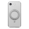 Uniq для iPhone 16e чехол Swivix with 360-Rotating stand Clear