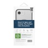 Uniq для iPhone 16e чехол Swivix with 360-Rotating stand Clear