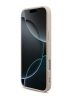 Guess для iPhone 17 Pro Max чехол PU 4G Big metal logo Hard + Pearl Hand Strap Pink