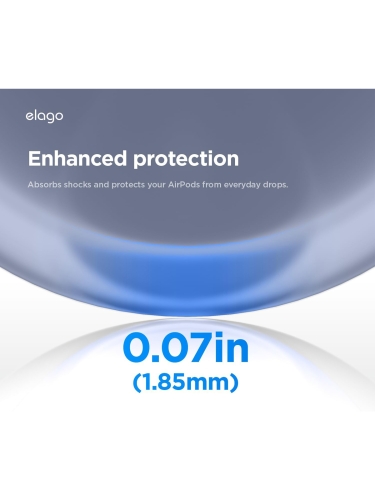 Elago для AirPods Pro 3 чехол Silicone Hang case Jin Indigo