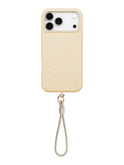 Uniq для iPhone 17 Pro Max чехол COEHL Strap series Serina Milk Sand (MagSafe)