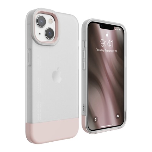 Чехол Elago GLIDE для iPhone 13, прозрачный/розовый