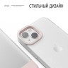 Чехол Elago GLIDE для iPhone 13, прозрачный/розовый