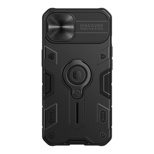 Противоударный чехол Nillkin CamShield Armor для iPhone 13, черный