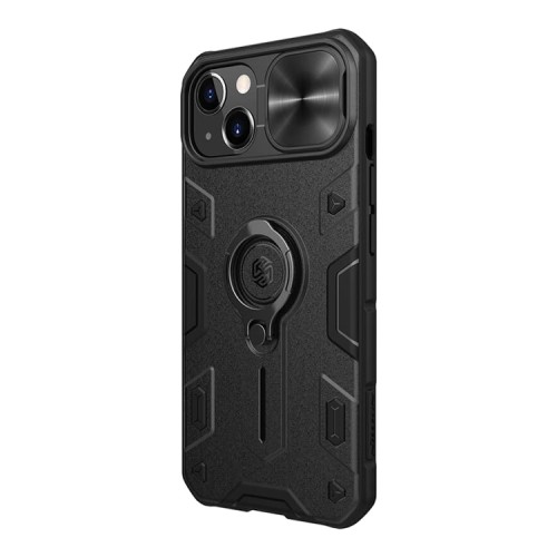 Противоударный чехол Nillkin CamShield Armor для iPhone 13, черный
