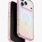 Uniq для iPhone 17 Pro Max чехол Iridescia (holographic) Pink Prism (Magsafe)