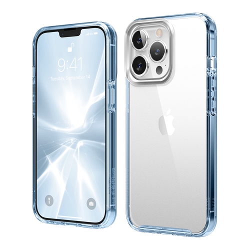 Чехол Elago HYBRID для iPhone 13 Pro Max, голубая рамка