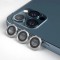 Защитное стекло BLUEO Camera Armor Lens для камеры iPhone 12 Pro Max, Silver (3 шт)