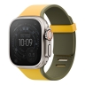 Uniq для Apple Watch 49/46/45/44 mm ремешок Revix IV reversible Magnetic Canary Yellow/Deep Forrest