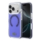 Lacoste для iPhone 17 Pro чехол ShockProof Lacquer Metal logo & Cam Hard Frosted Marine (MagSafe)