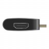 USB-концентратор EnergEA AluHUB MACPRO 2 Dual USB-C Multiport HUB Thunderbolt 3, Gunmetal