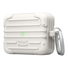 Чехол Elago Suit armor Silicone hang case для AirPods Pro, белый