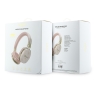 Guess наушники беспроводные накладные Bluetooth HP ENC Flat PU 4G with Script Metal Logo Pink