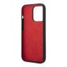 Чехол Ferrari Liquid Silicone with metal logo Hard для iPhone 14 Pro, черный