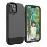 Чехол Elago GLIDE для iPhone 14 Plus, серый/черный