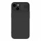 Чехол Nillkin CamShield Silky Magnetic Silicone для iPhone 14 Plus, Elegant Black (magsafe)