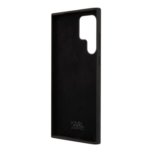 Чехол Lagerfeld Liquid silicone NFT Choupette Hard для Galaxy S23 Ultra, черный