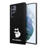 Чехол Lagerfeld Liquid silicone NFT Choupette Hard для Galaxy S23 Ultra, черный