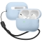 Чехол Elago Liquid case with Round strap для AirPods Pro 2, голубой
