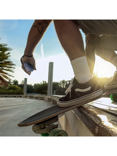 Чехол Elago Liquid case with Round strap для AirPods Pro 2, голубой