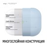 Чехол Elago Liquid case with Round strap для AirPods Pro 2 (2022), голубой