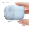 Чехол Elago Liquid case with Round strap для AirPods Pro 2, голубой