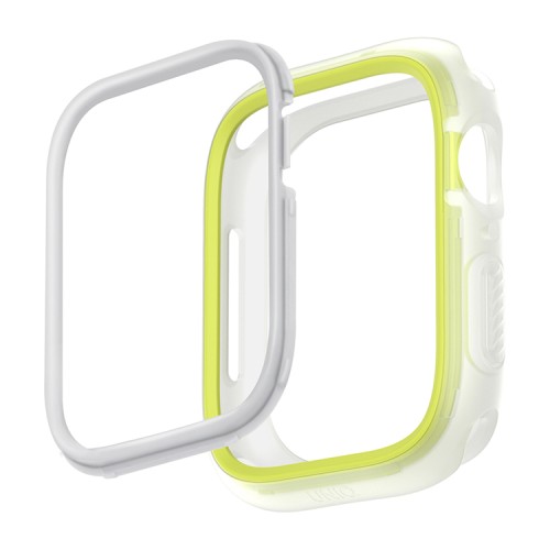 Чехол Uniq Moduo interchangable для Apple Watch 45/44 мм, Lime/White