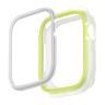 Чехол Uniq Moduo interchangable для Apple Watch 45/44 мм, Lime/White