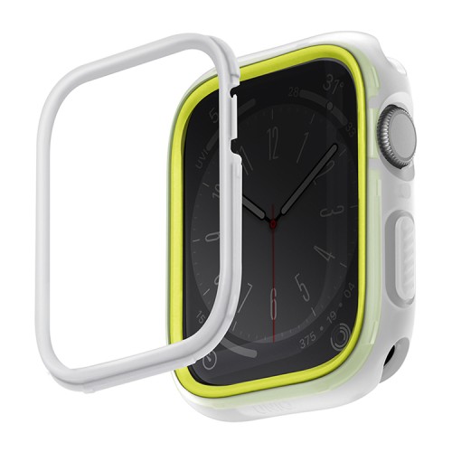 Чехол Uniq Moduo interchangable для Apple Watch 45/44 мм, Lime/White