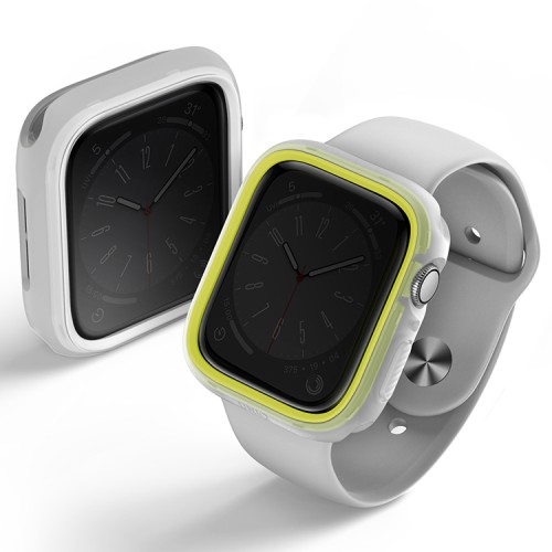 Чехол Uniq Moduo interchangable для Apple Watch 45/44 мм, Lime/White