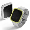 Чехол Uniq Moduo interchangable для Apple Watch 45/44 мм, Lime/White