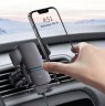 Держатель с беспроводной зарядкой Baseus Wisdom Auto Alignment Car Mount Wireless 15W Air в воздуховод
