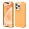 Elago для iPhone 15 Pro чехол Soft silicone (Liquid) Orange