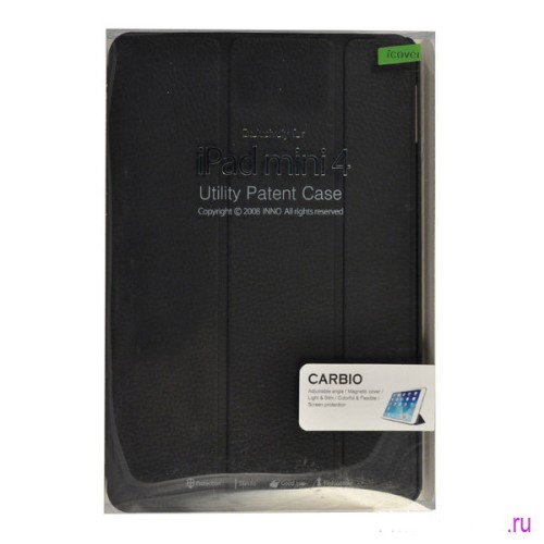 Чехол iCover Carbio для Apple iPad Mini 4 (2015), черный