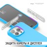 Elago для iPhone 15 Pro чехол Soft silicone (Liquid) Ocean Blue